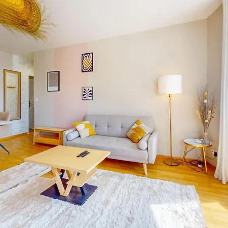 L'ecrin Cozy - Thermal - Cite Judiciaire 4 Personnes Apartment *