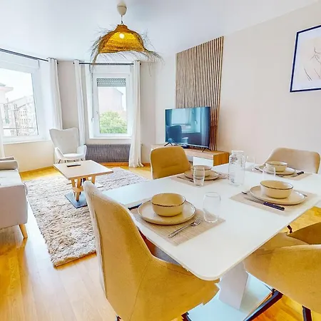 L'ecrin Cozy - Thermal - Cite Judiciaire 4 Personnes Nancy